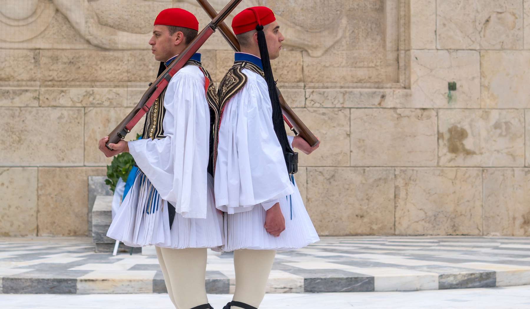 Habits traditionnels grecques - la fustanella